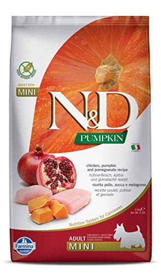 Picture of N&D Adult Mini Grain Free Chicken, Pumpkin and Pomegranate